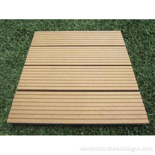 DIY Anti-Corrosion Outdoor Wood Plastic Composite Flooring